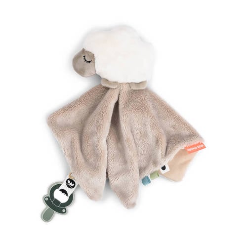 Done by Deer Knuffeldoekje Sheepy - Zand afbeelding