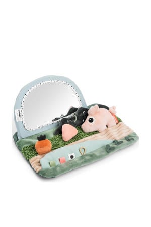 Sensorische spiegel voor tummy Time Tiny farm - Groen