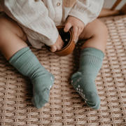 thumbnail: KipKep Antislip Blijf-Sokjes 12-18 mnd - Pale Green (set van 2)