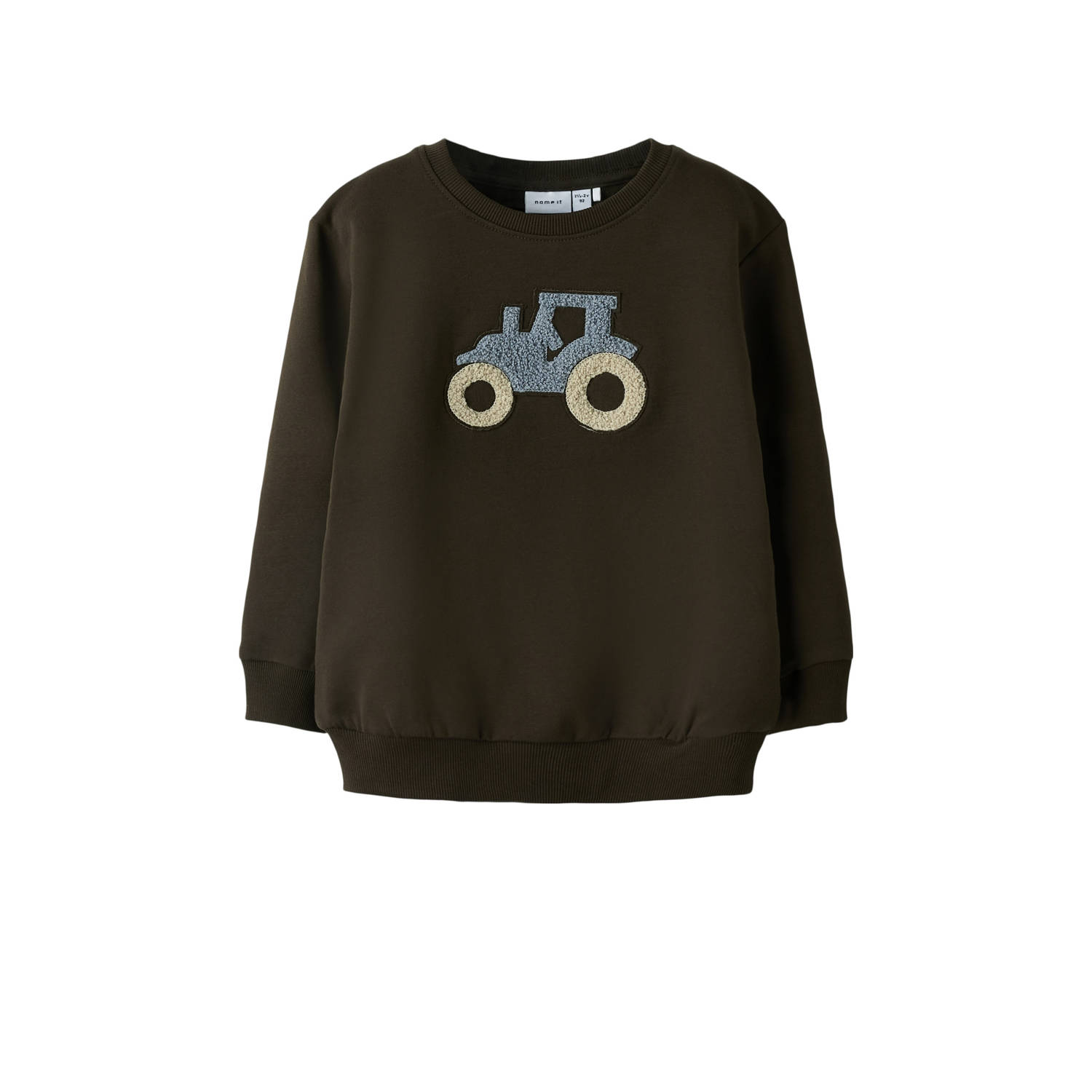 NAME IT MINI sweater donkerbruin