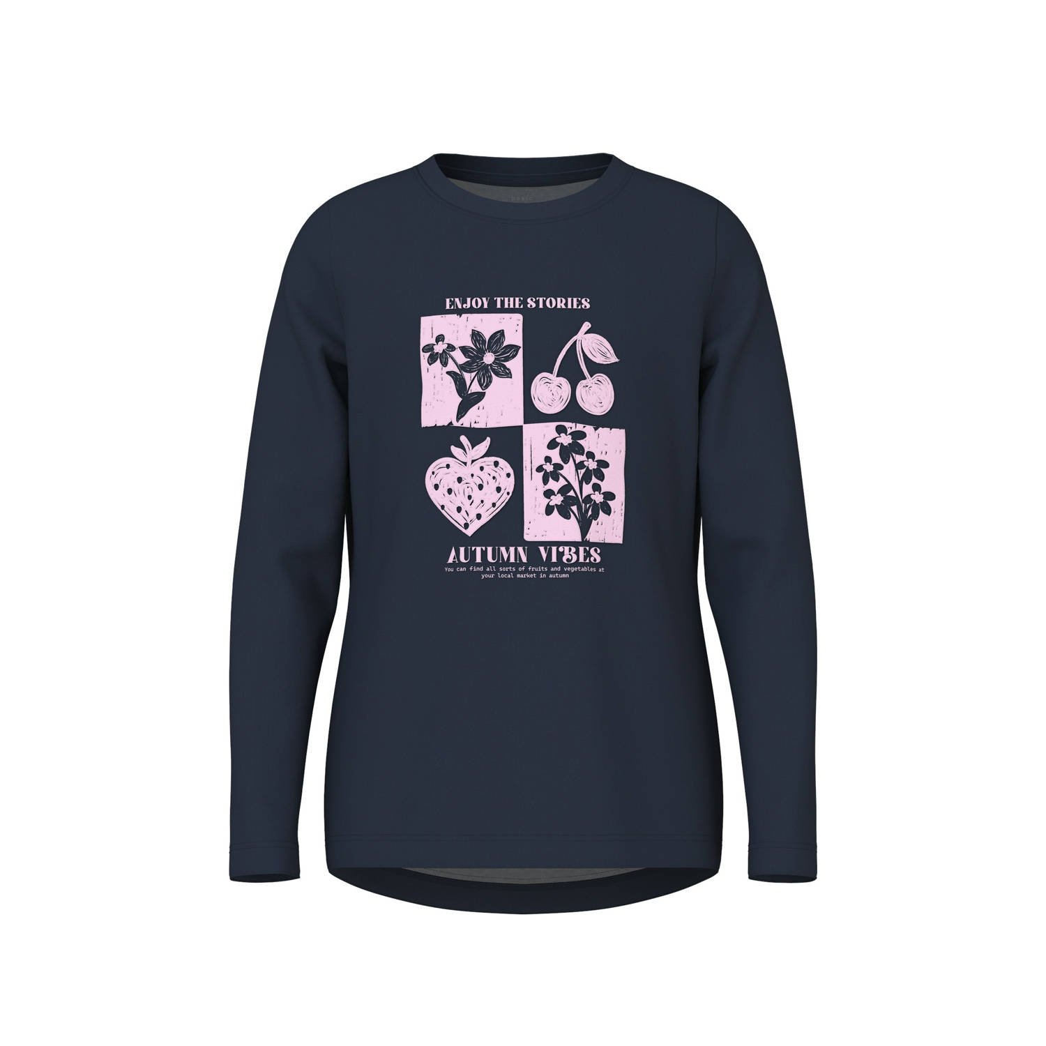 NAME IT KIDS longsleeve donkerblauw