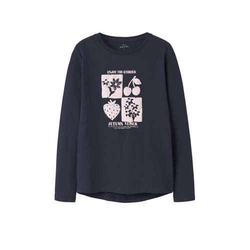 NAME IT KIDS longsleeve donkerblauw afbeelding