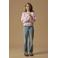 NAME IT KIDS cardigan lichtroze gebreid