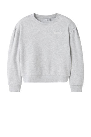 sweater grijs melange