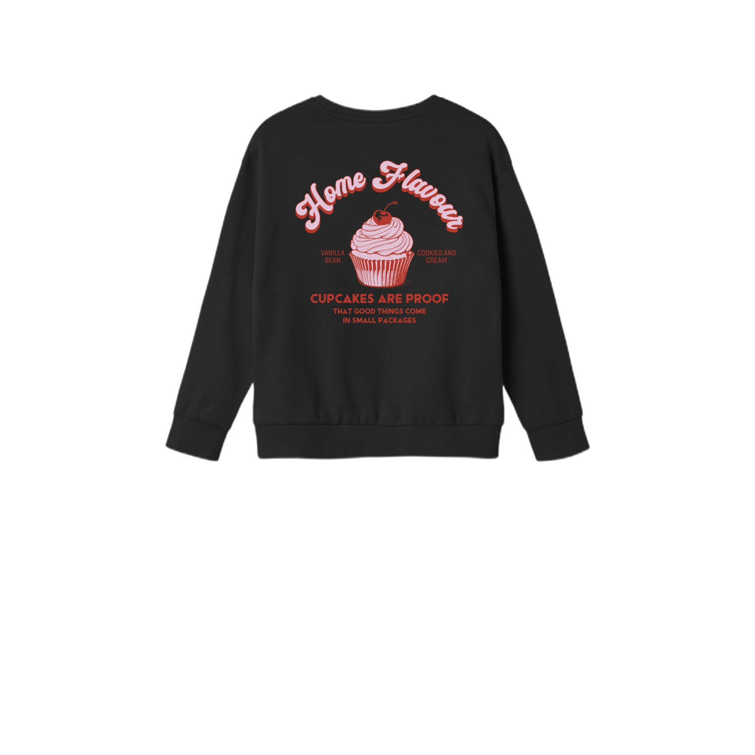 NAME IT KIDS sweater zwart