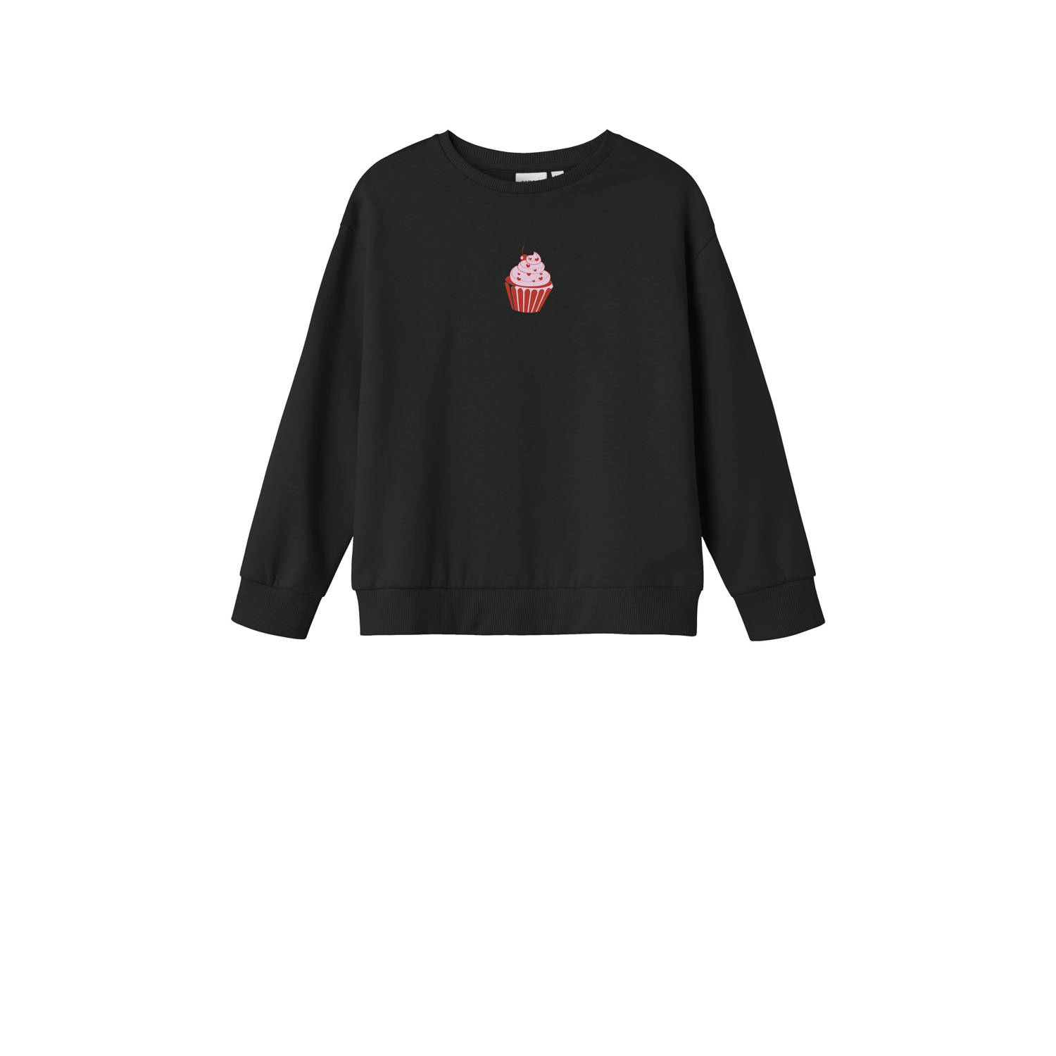 NAME IT KIDS sweater zwart