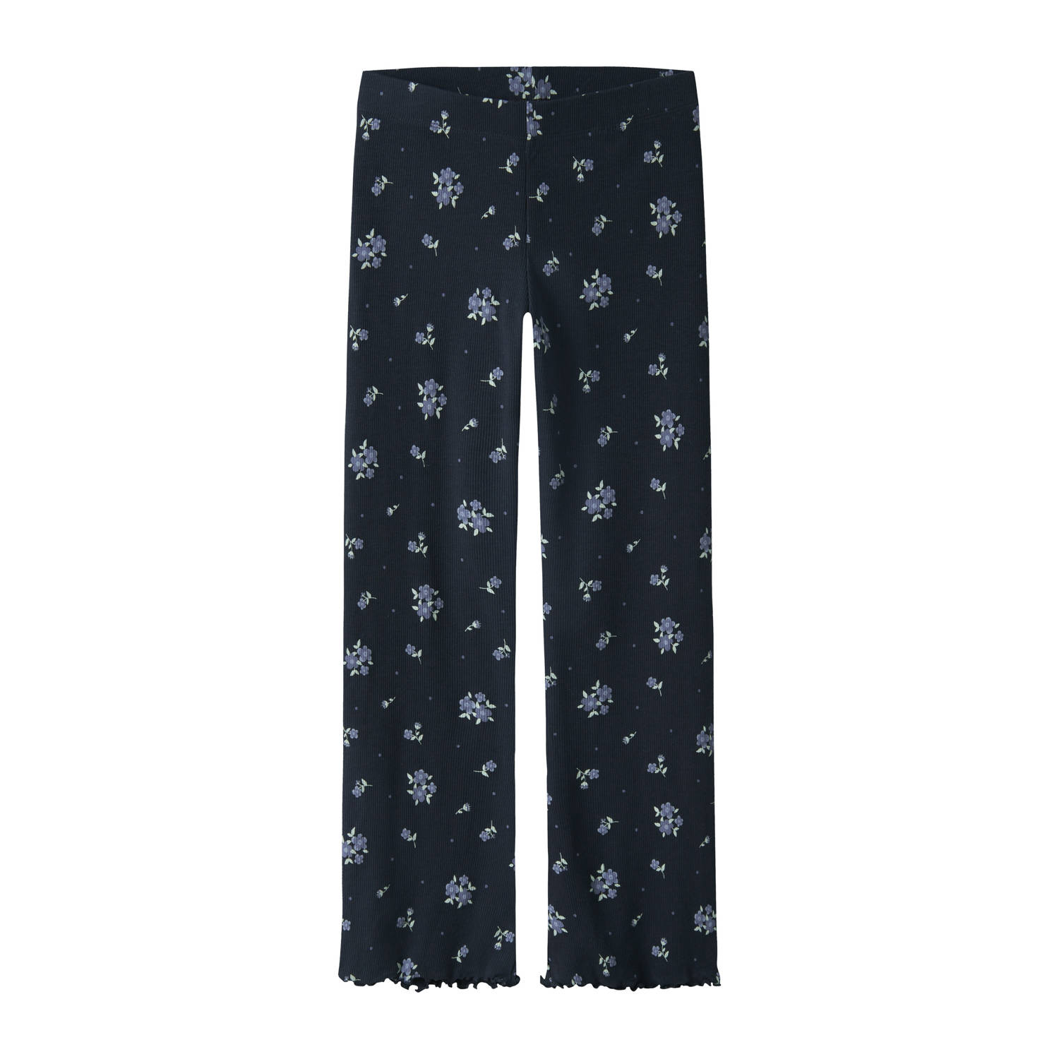 NAME IT KIDS flared legging donkerblauw