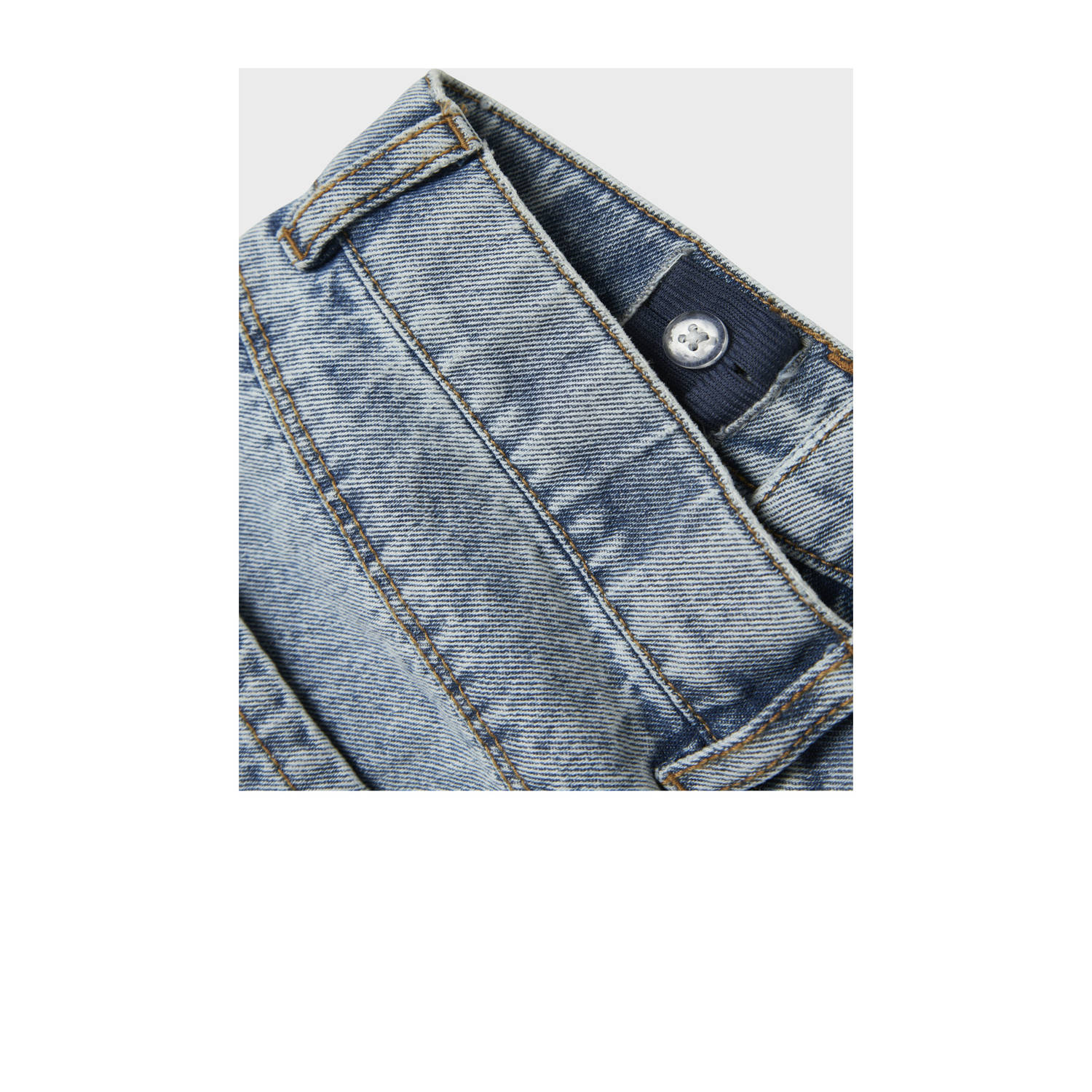 NAME IT KIDS baggy jeans light blue denim