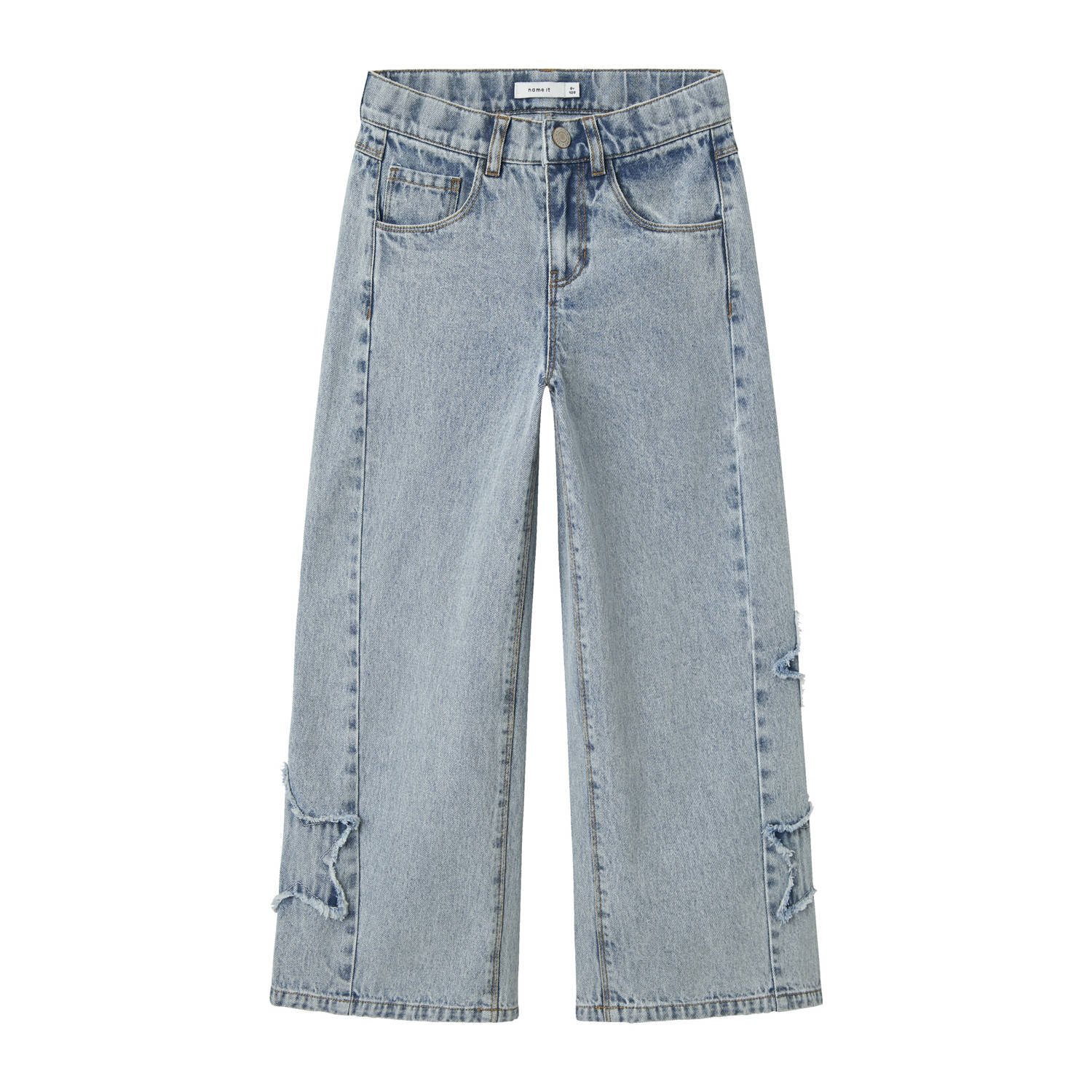 NAME IT KIDS baggy jeans light blue denim