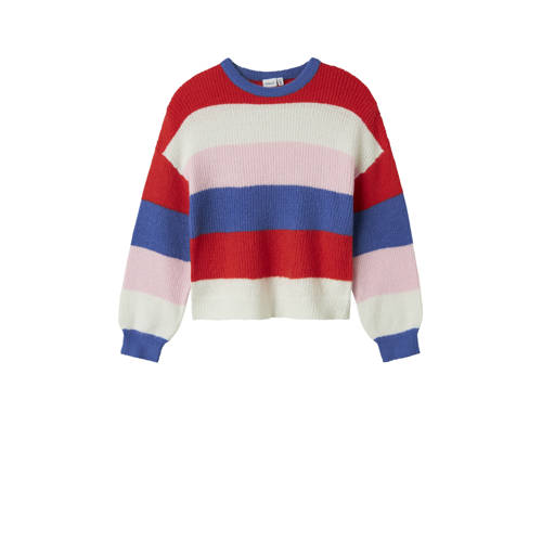NAME IT KIDS trui rood gebreid afbeelding