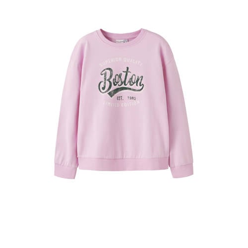 NAME IT KIDS sweater roze afbeelding