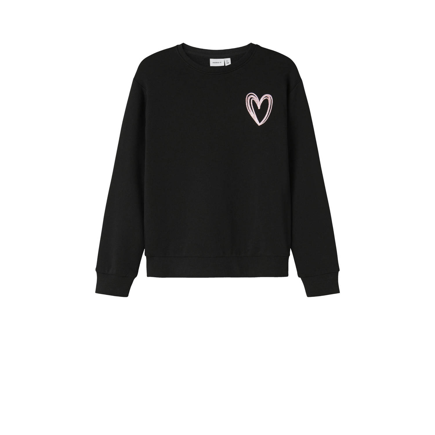 NAME IT KIDS sweater zwart