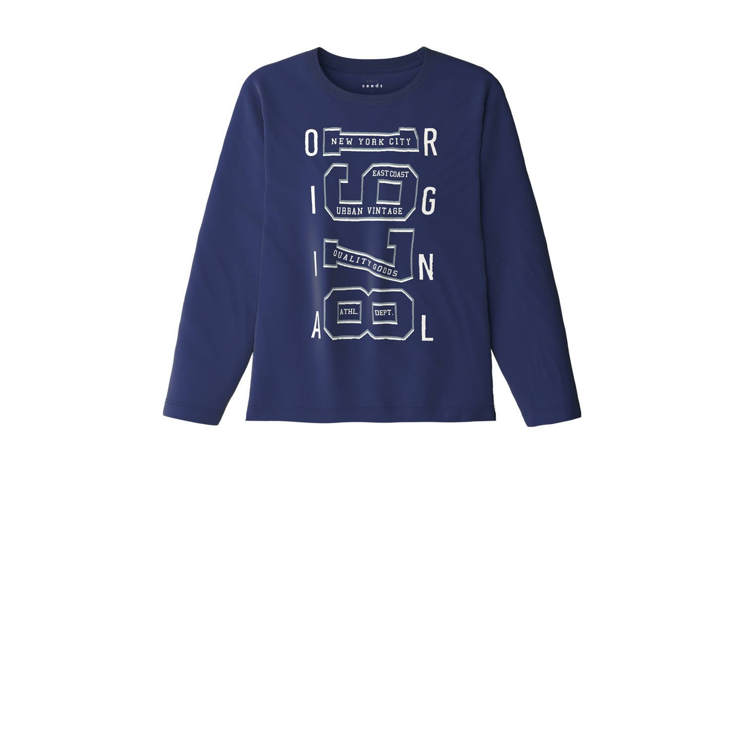 NAME IT KIDS longsleeve donkerblauw