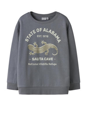 sweater grijsblauw