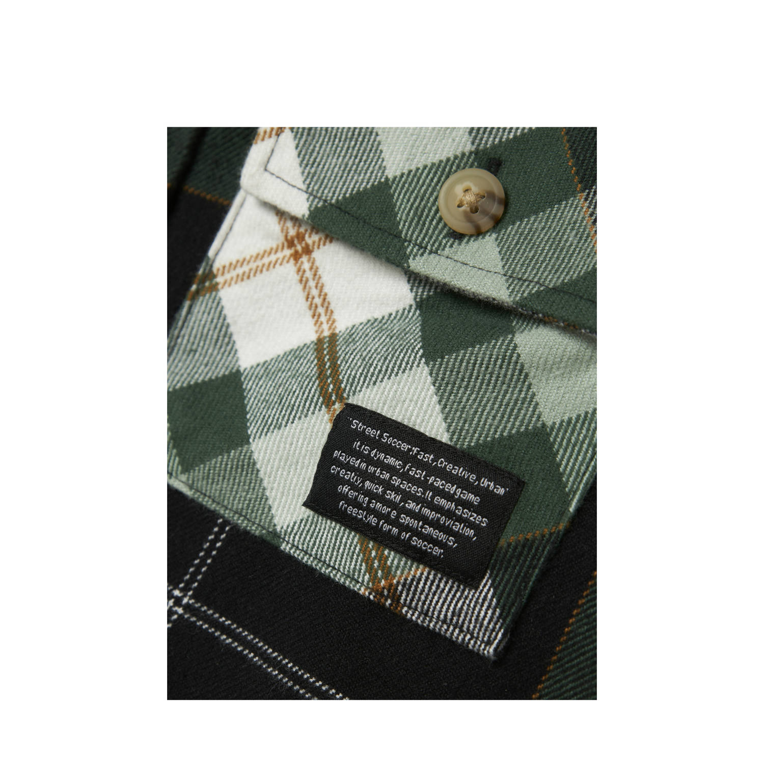 NAME IT KIDS overshirt donkergroen
