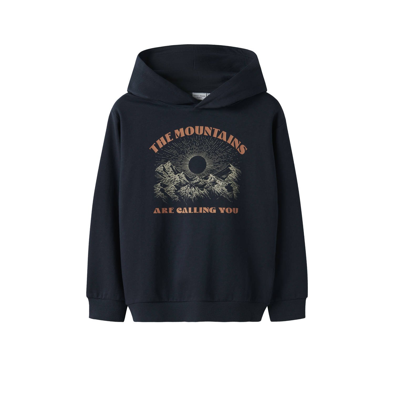 NAME IT KIDS sweater diep donkerblauw