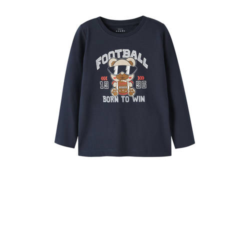 NAME IT MINI longsleeve donkerblauw afbeelding