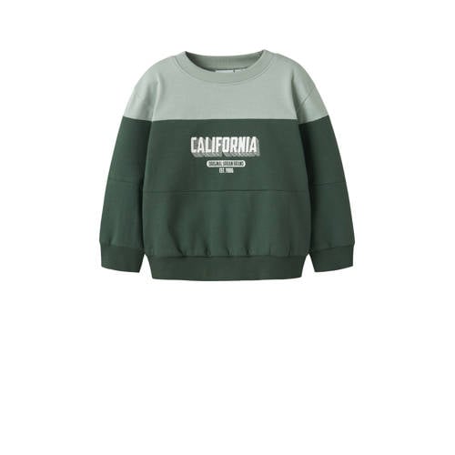 NAME IT MINI sweater groen afbeelding