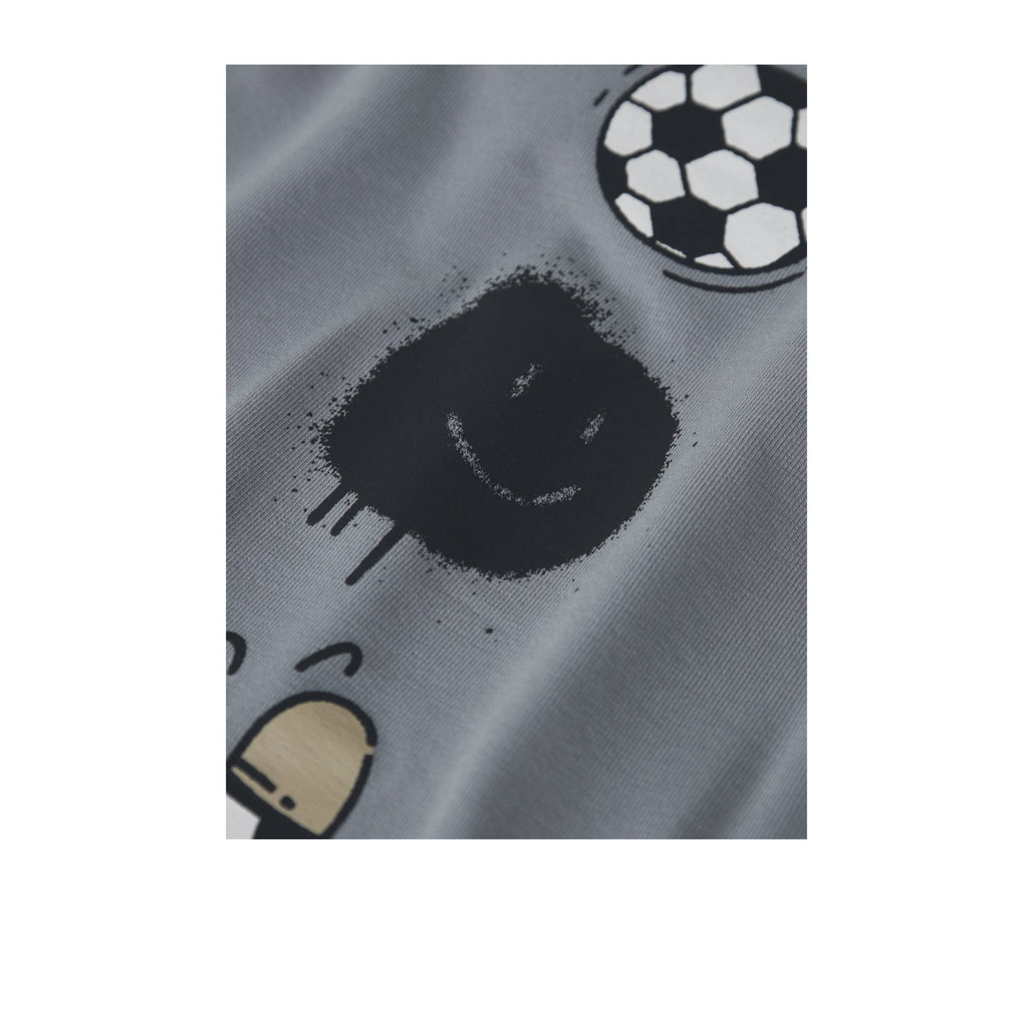 NAME IT MINI longsleeve grijsblauw