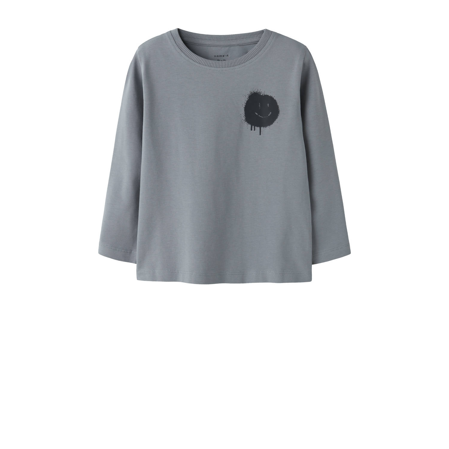 NAME IT MINI longsleeve grijsblauw