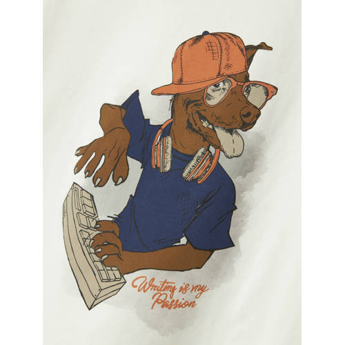 NAME IT MINI longsleeve wit afbeelding