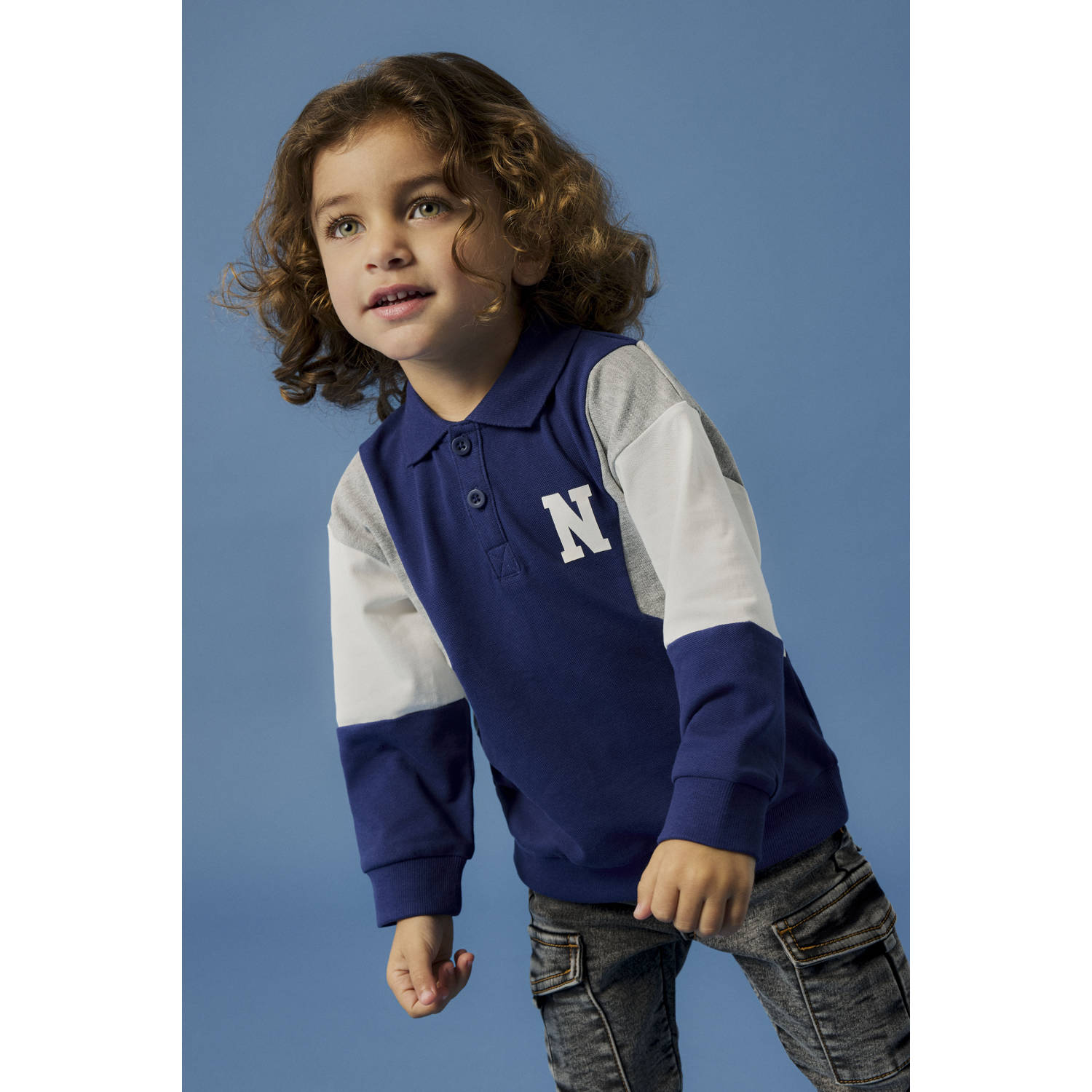 NAME IT MINI polo blauw