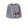 NAME IT MINI sweater grijsblauw