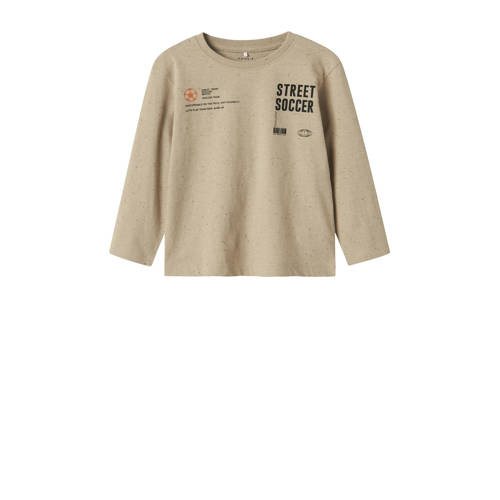 NAME IT MINI longsleeve zand afbeelding