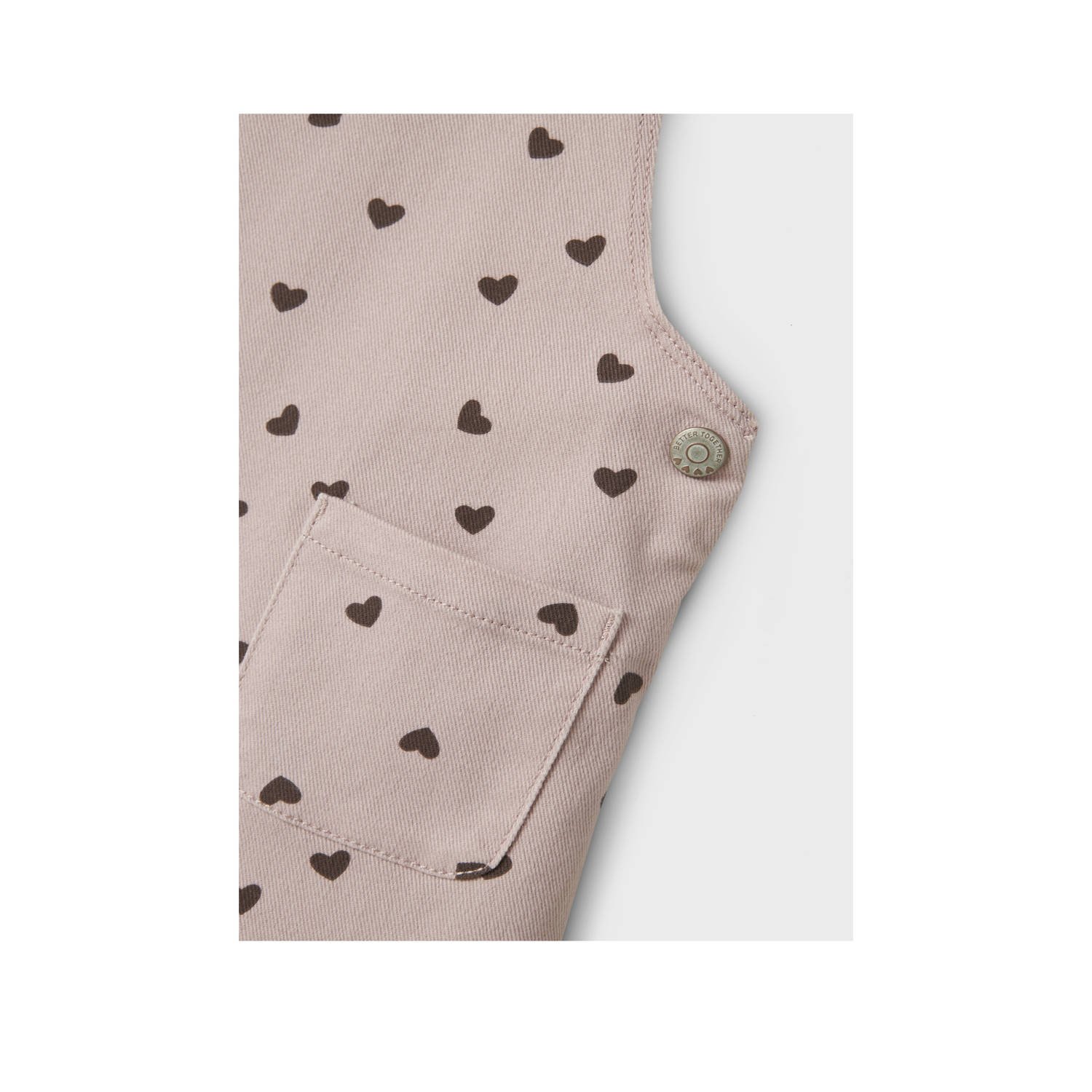 NAME IT MINI overgooier korte jurk lila