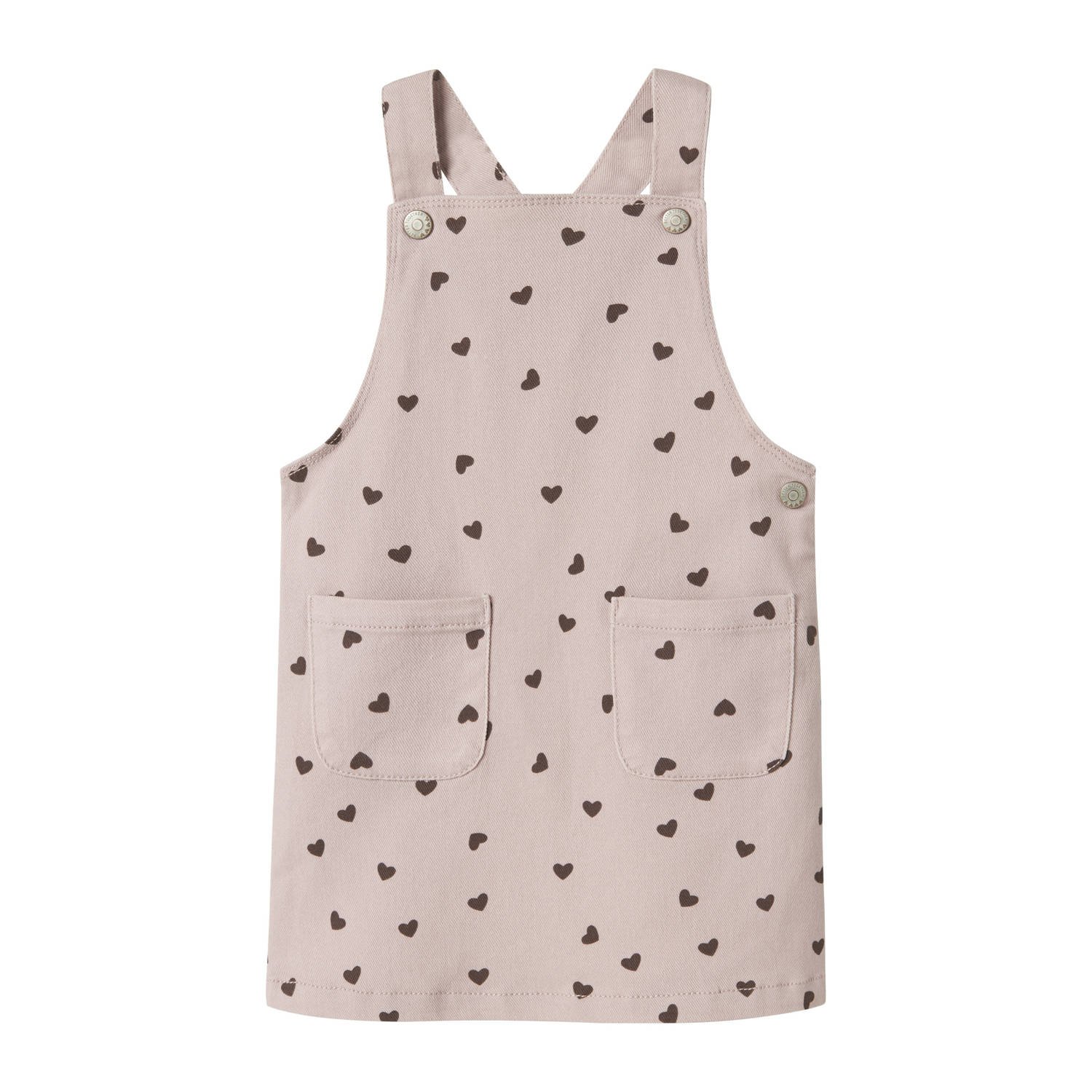 NAME IT MINI overgooier korte jurk lila