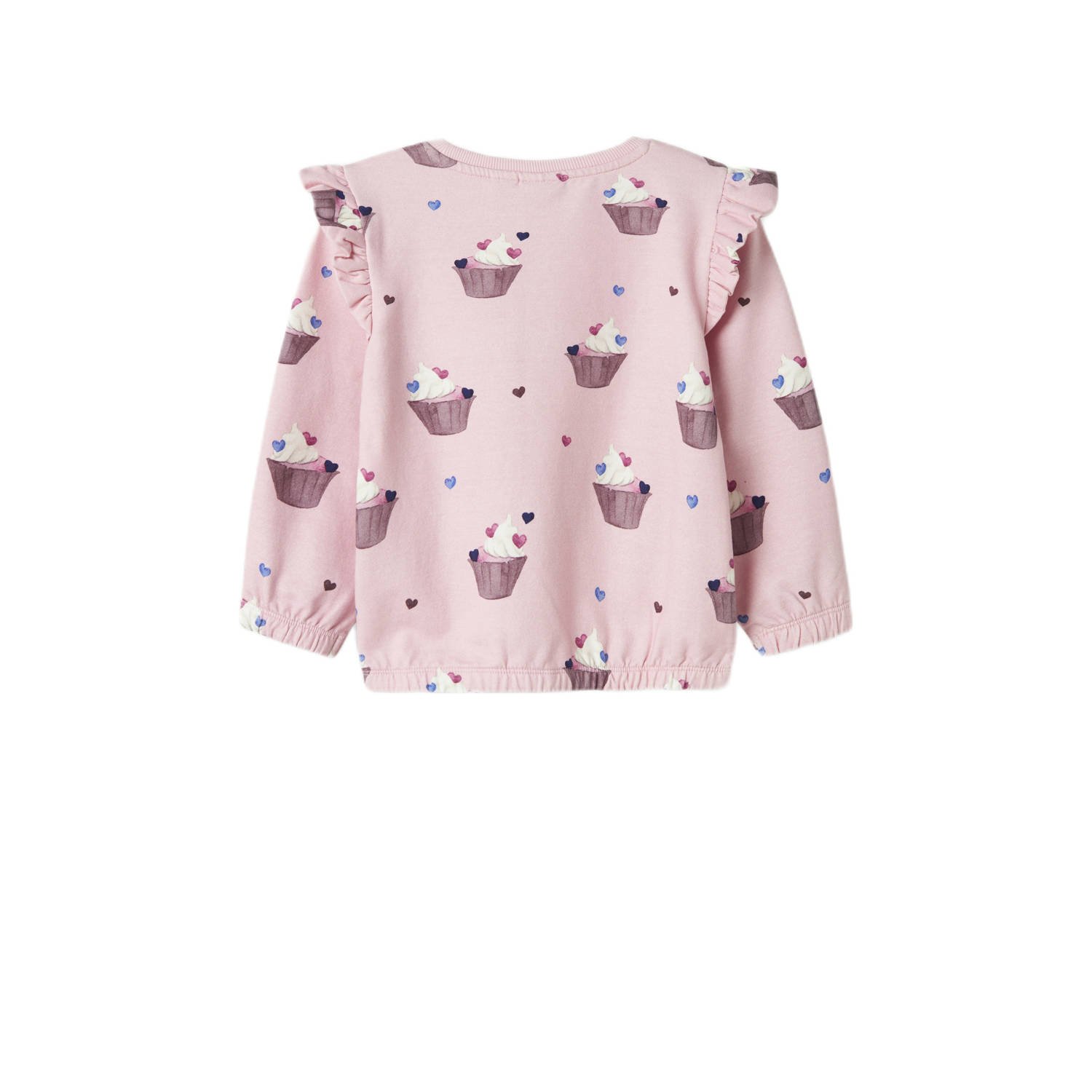 NAME IT MINI sweater lichtroze