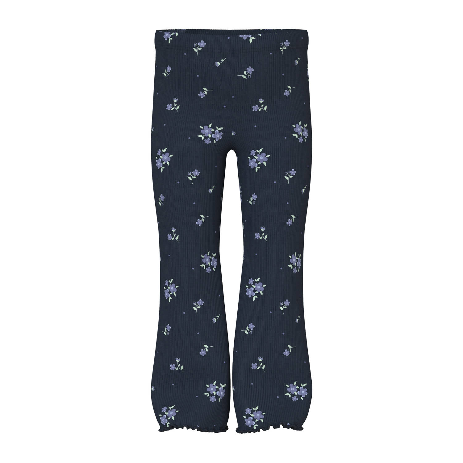 NAME IT MINI flared legging donkerblauw