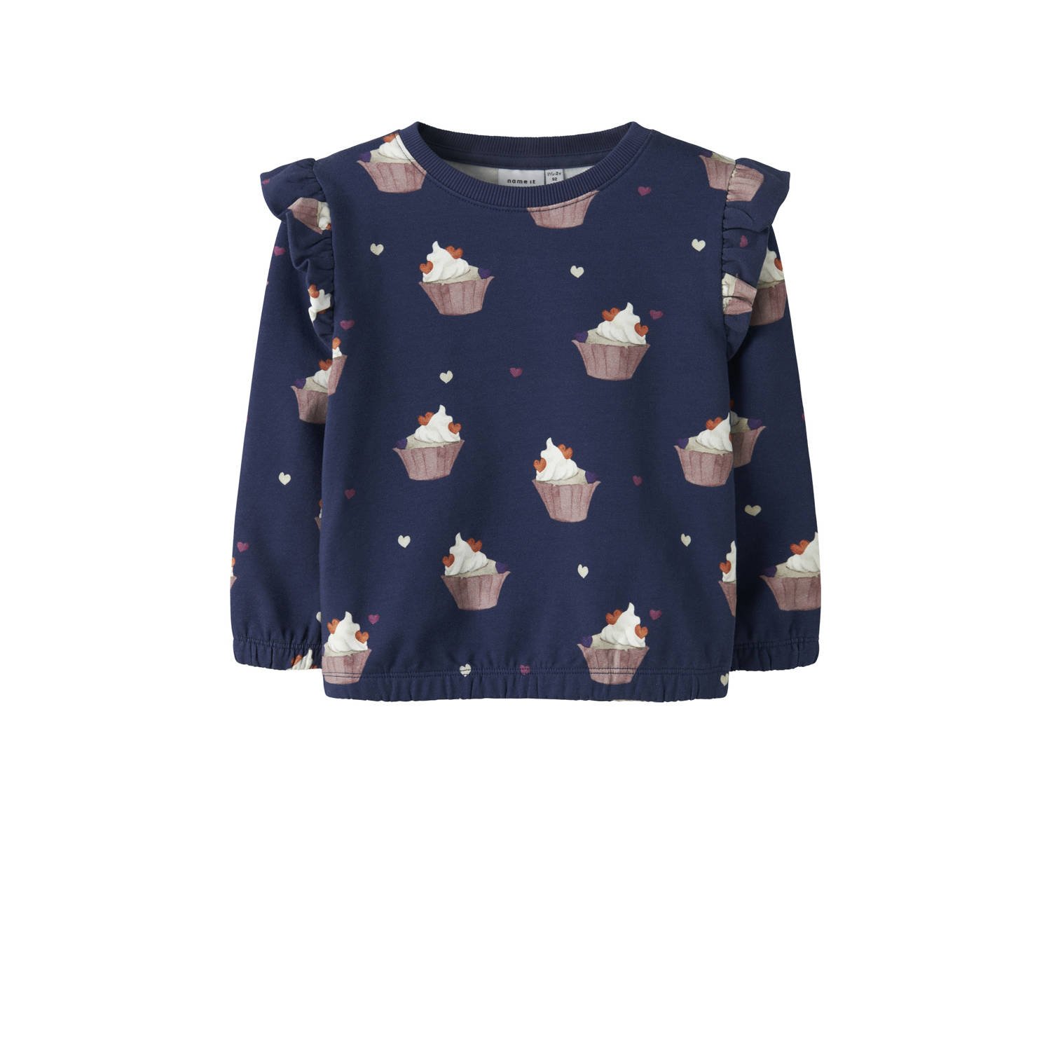 NAME IT MINI sweater donkerblauw