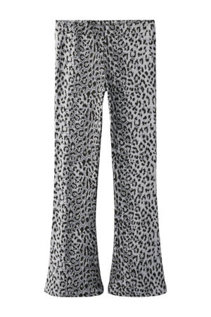 bootcut casual broek grijs