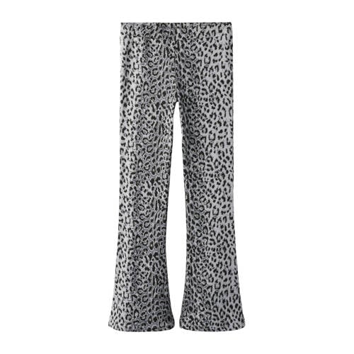 NAME IT KIDS bootcut casual broek grijs afbeelding