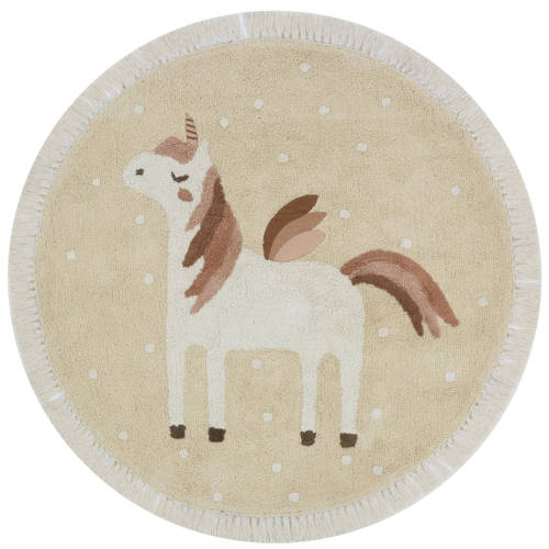 Tapis Petit kindervloerkleed Faye (Ø130 cm) afbeelding