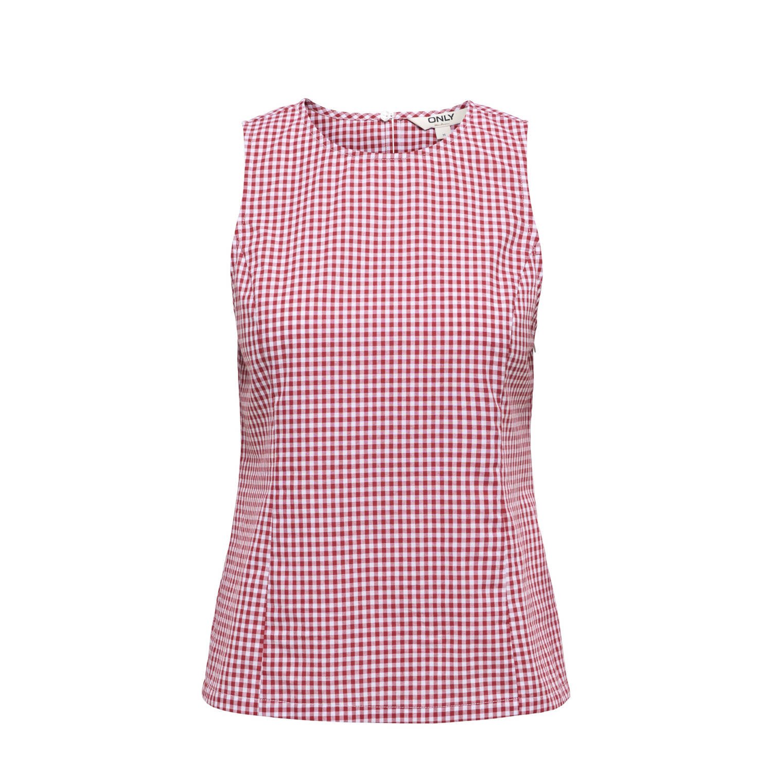 ONLY mouwloze top rood