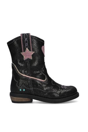 Roxy Rodeo suède cowboylaarzen zwart