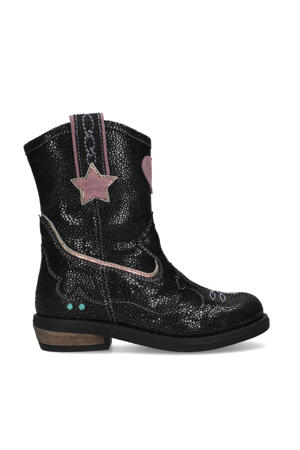 Roxy Rodeo suède cowboylaarzen zwart