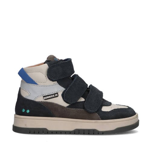 BunniesJR Benjamin Baas leren sneakers donkerblauw afbeelding