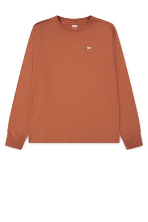 longsleeve oranjebruin