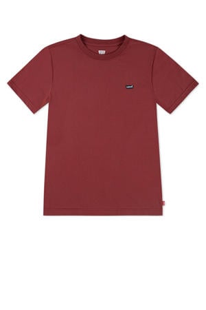 T-shirt donkerrood