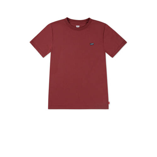 Levi's T-shirt donkerrood afbeelding