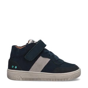 Mika Mellow suède sneakers donkerblauw