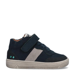 Mika Mellow suède sneakers donkerblauw