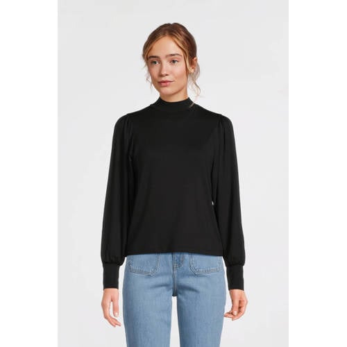 Ruby top met col zwart afbeelding