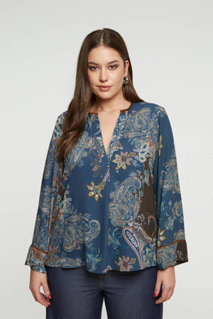 top blauw