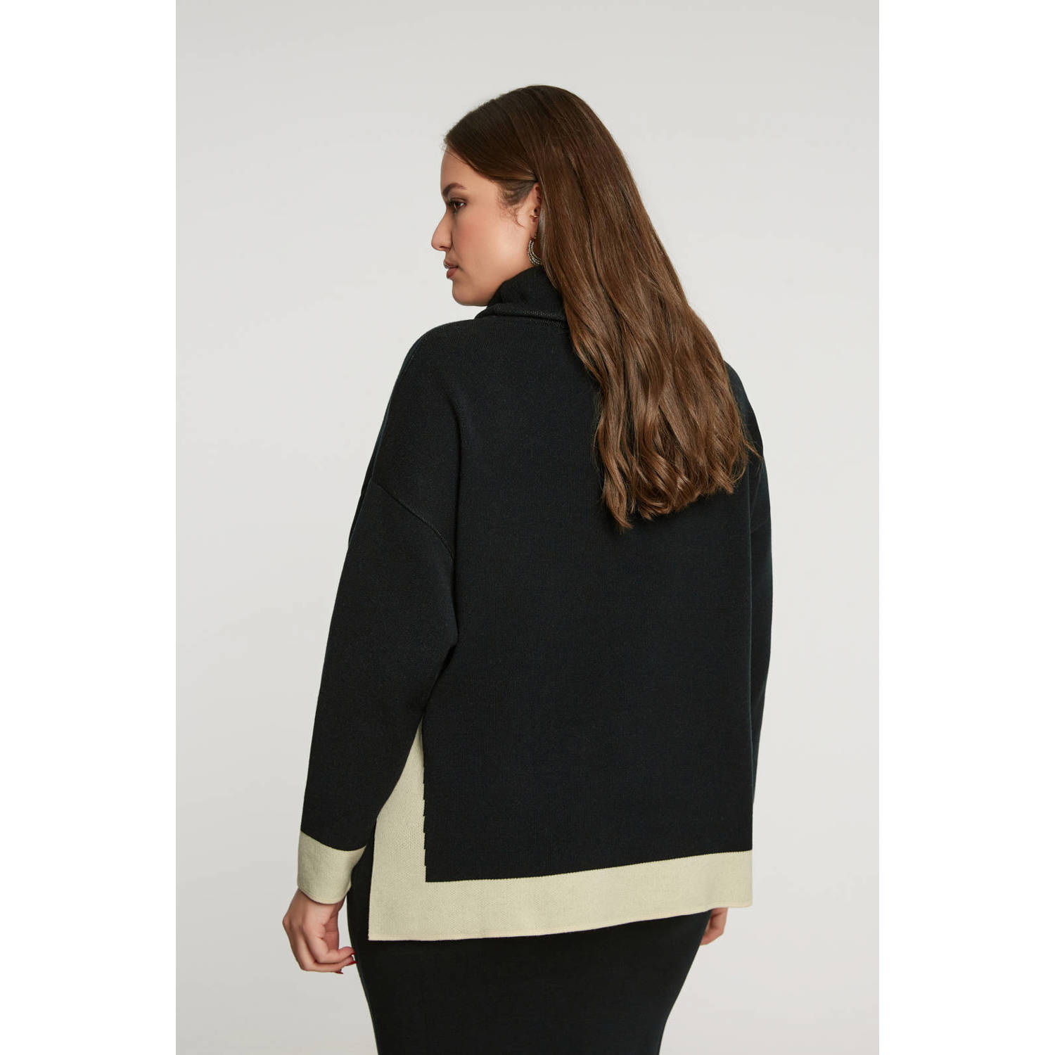 Mat Fashion coltrui zwart