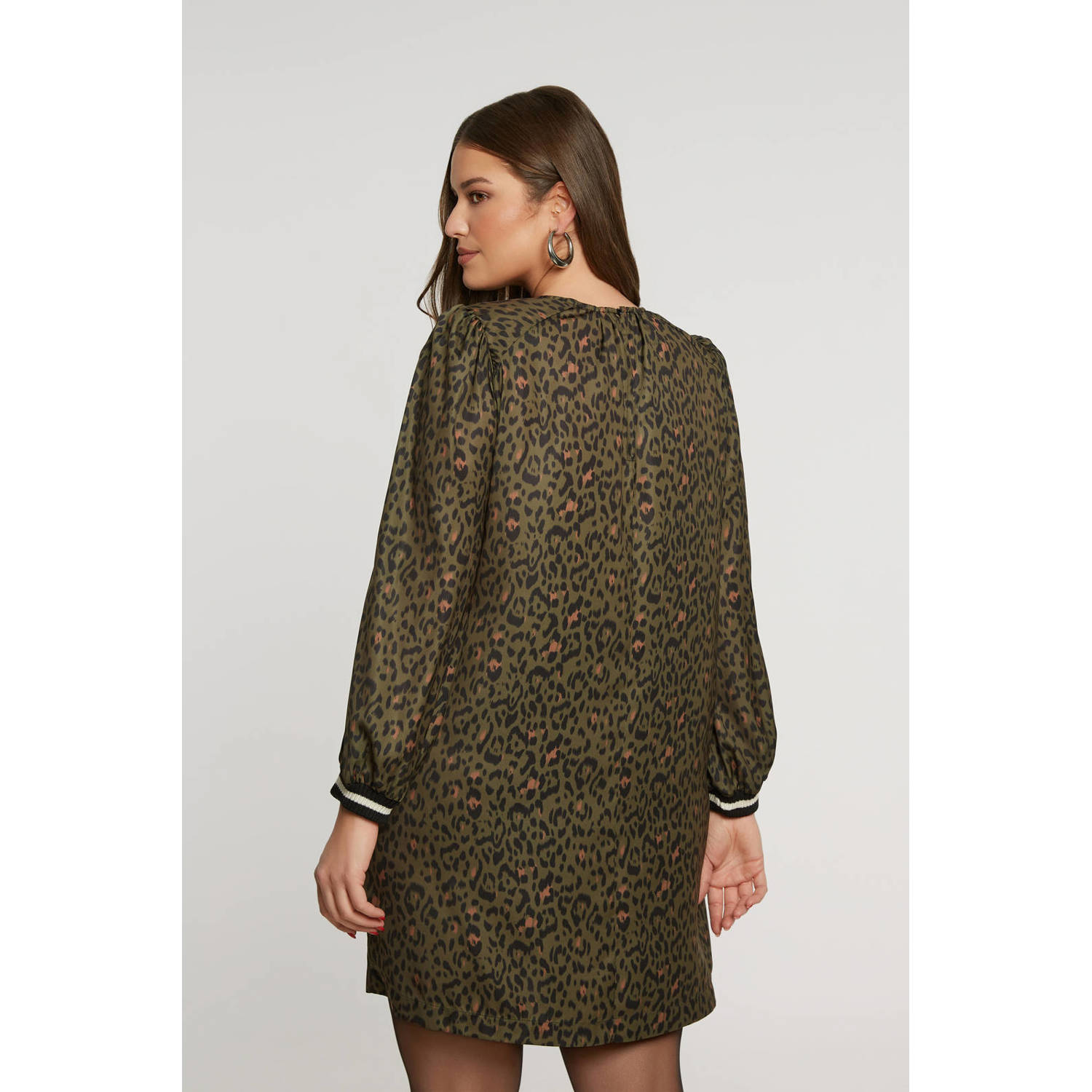 Mat Fashion korte jurk groen