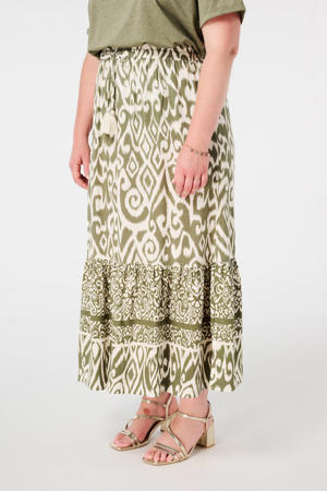 maxi rok kaki